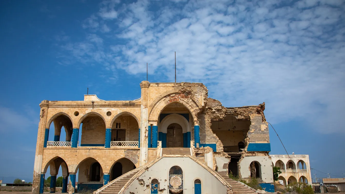 Massawa császári palota Eritrea Hailé Szelasszié 