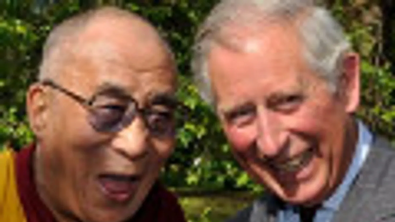 a hét képei, dalai láma és Károly herceg