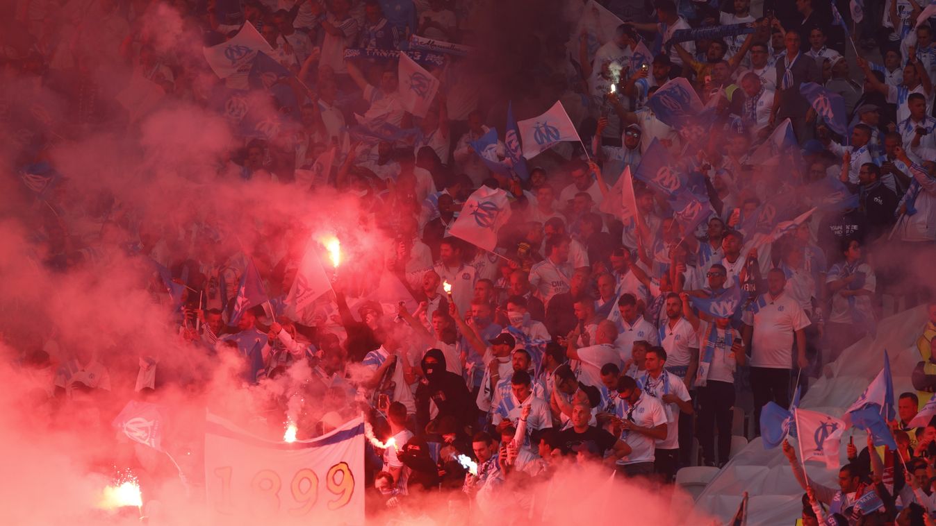 Olympique Marseille szurkolók 
