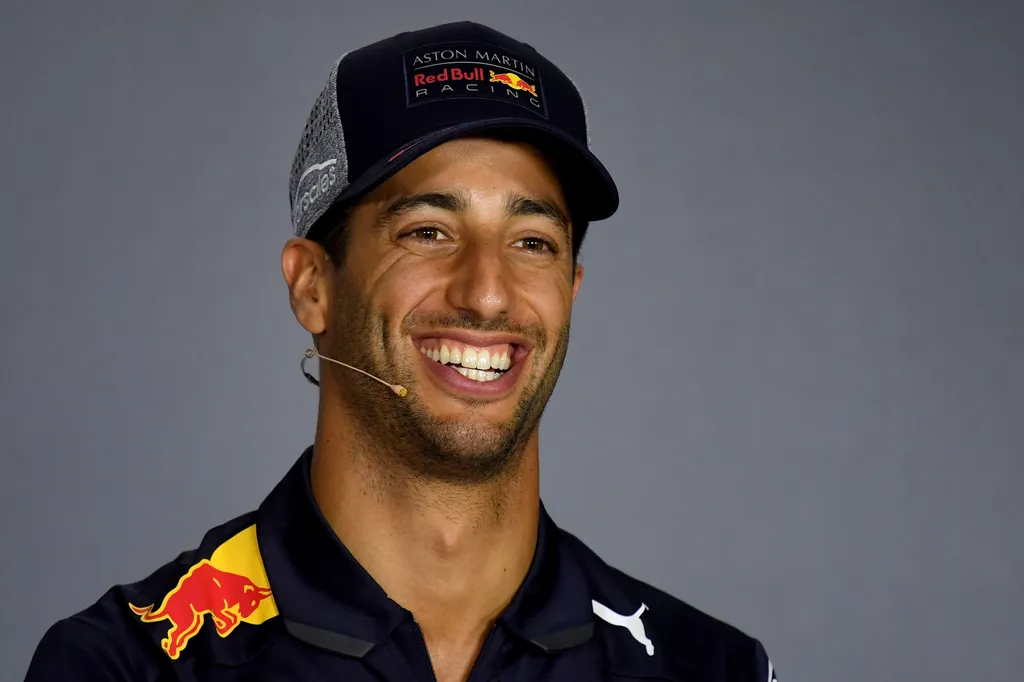 Előkészületek a 2018-as Azeri Nagydíjra, Daniel Ricciardo, Red Bull Racing 
