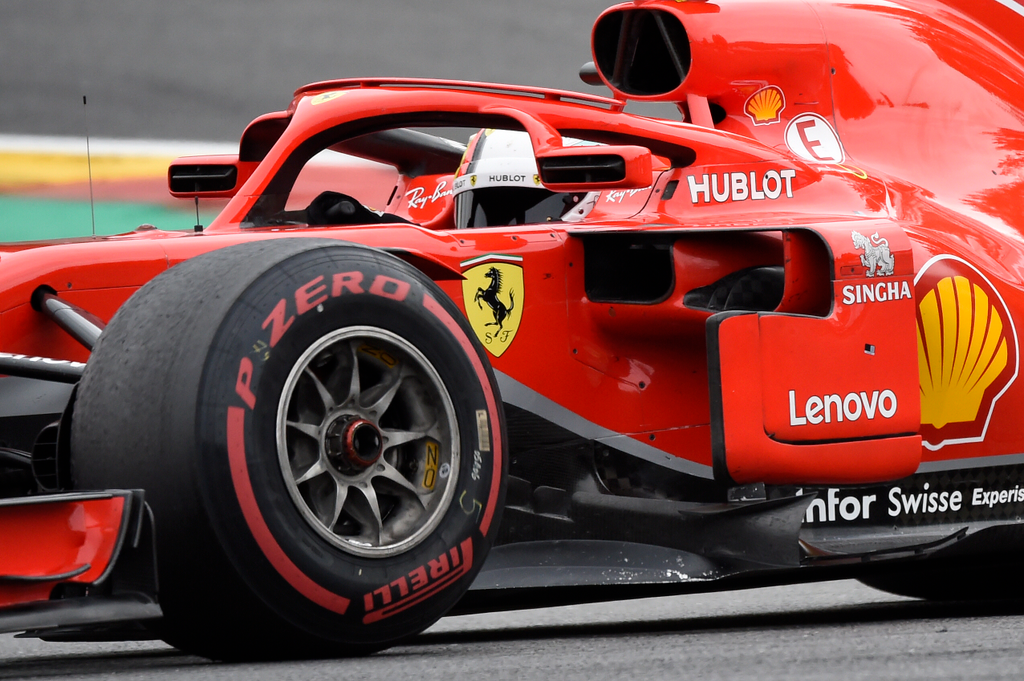 A Forma-1-es Belga Nagydíj, Sebastian Vettel, Scuderia Ferrari 