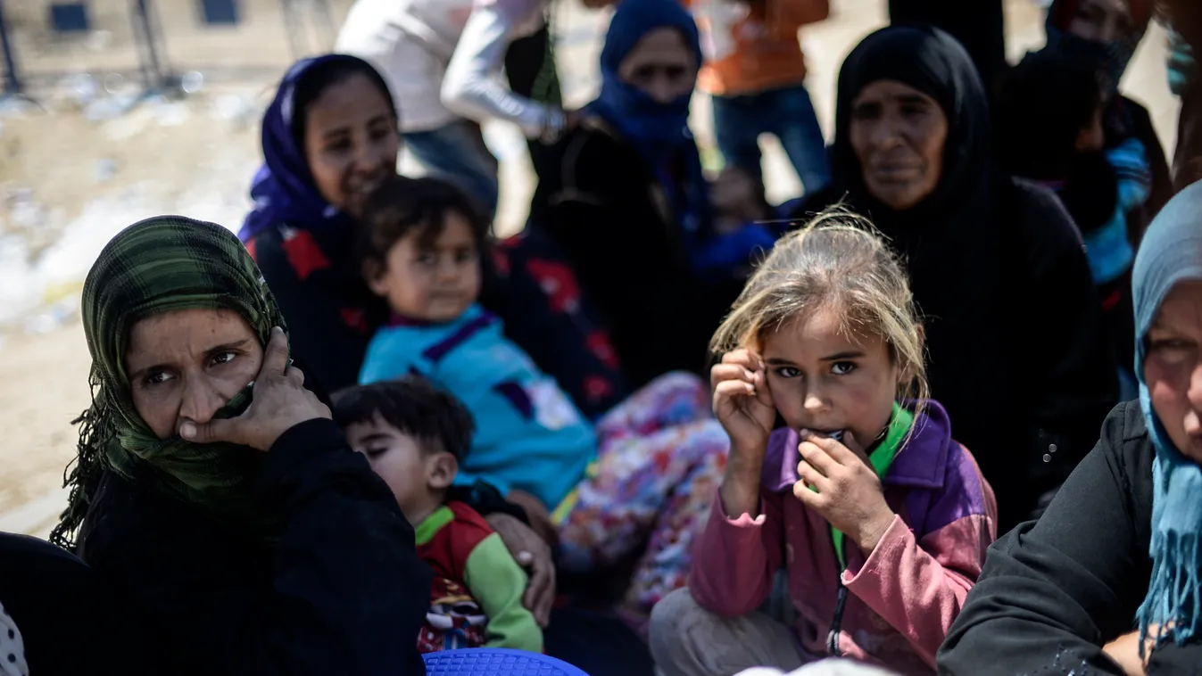 Szíria Törökország menekültek 