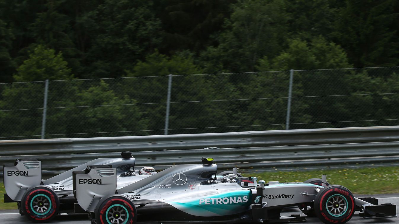 Forma-1, Nico Rosberg, Lewis Hamilton, Mercedes, Osztrák Nagydíj 