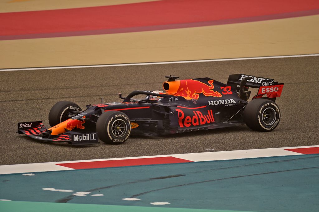 Forma-1, Max Verstappen, Red Bull, Bahrein teszt 1. nap 