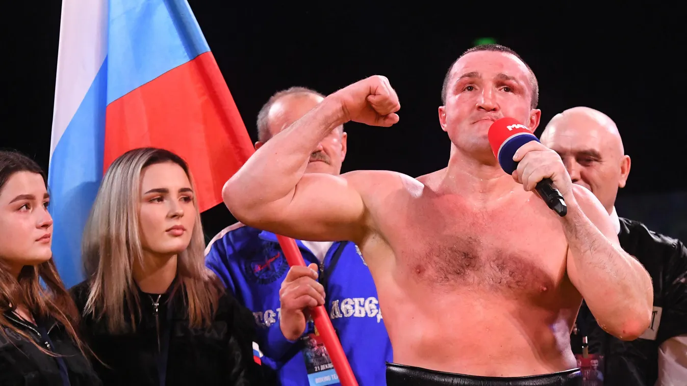 Russia Boxing WBC Sliver Heavyweight Title Horizontal 