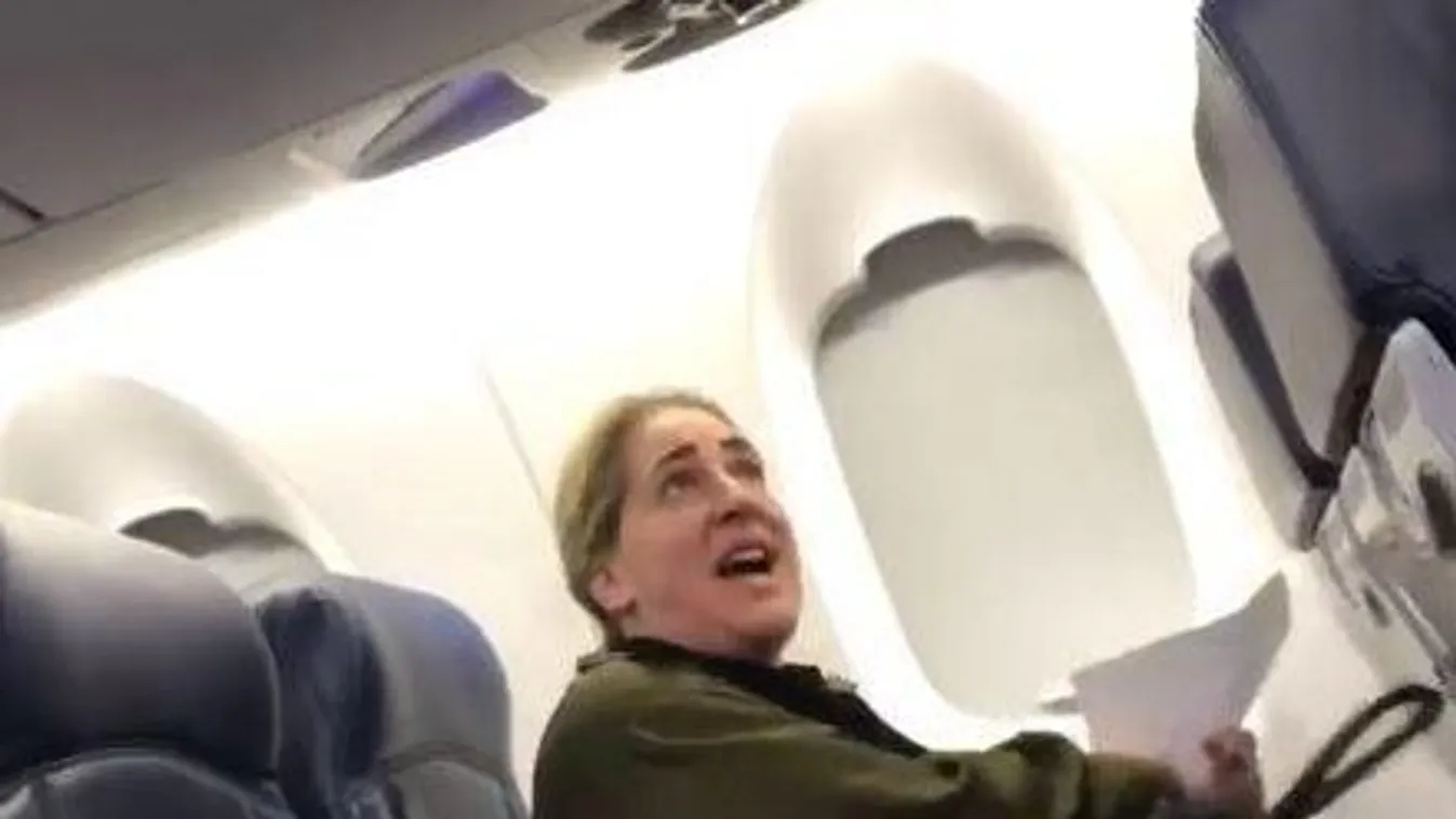 dühöngő utas, Delta Airlines 