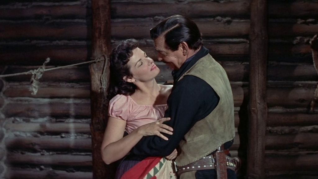 Raoul Walsh westernjében, a The Tall Men-ben (1955)  Clark Gable volt a partnere. 