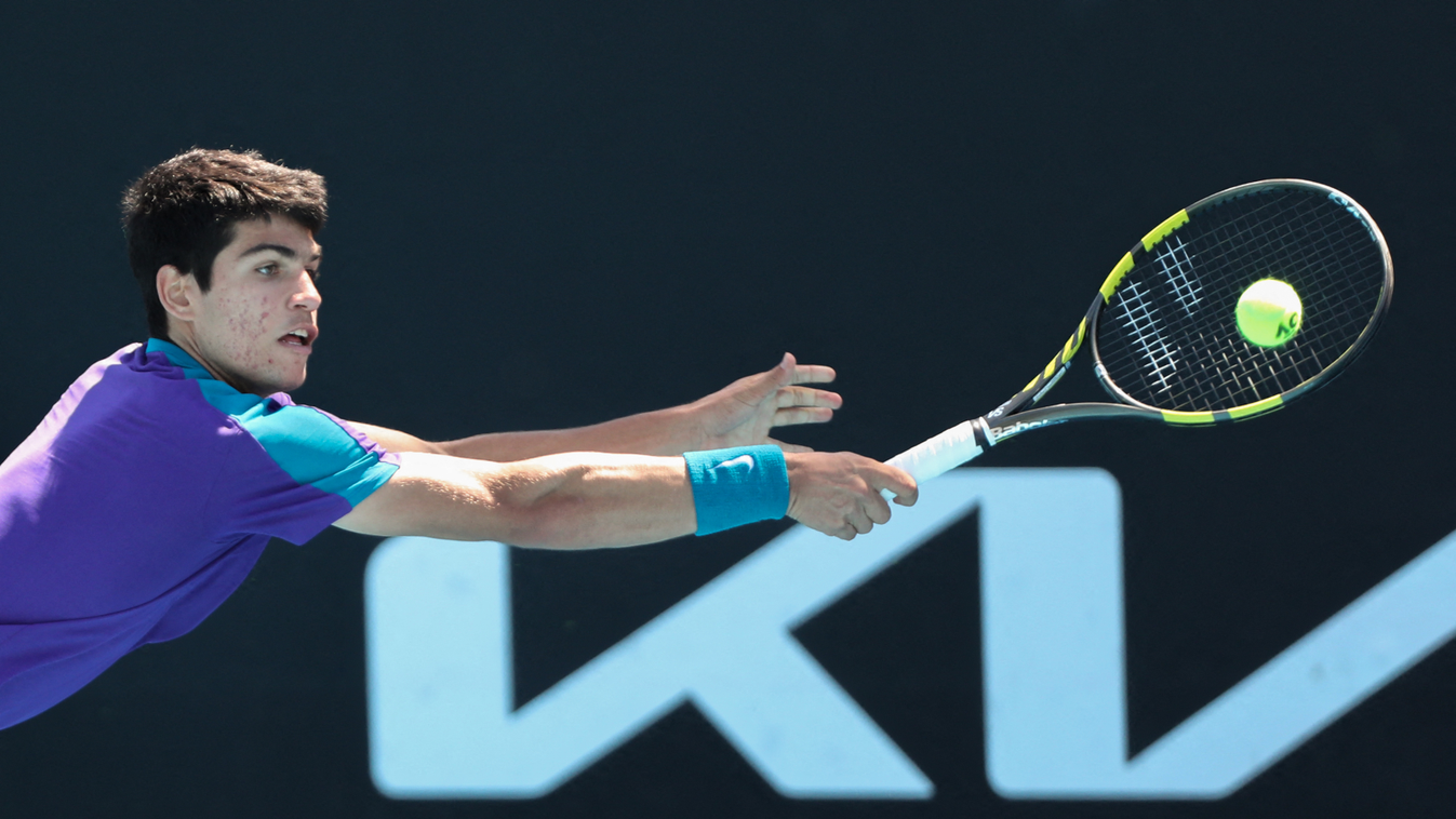 Carlos Alcaraz tenisz Australian Open 