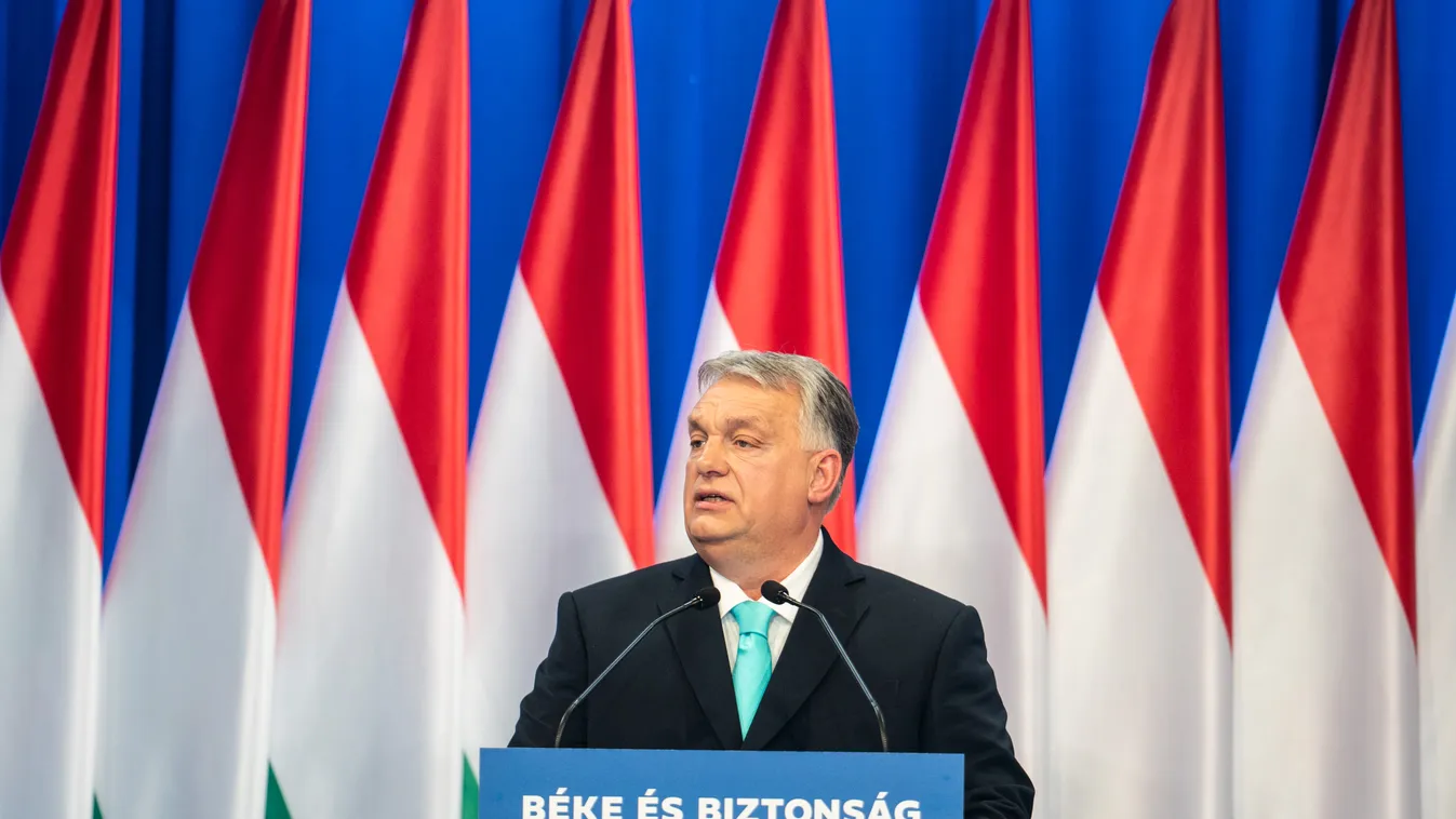 Orbán Viktor évértékelő beszéde, Orbán Viktor miniszterelnök, 2023, Várkert Bazár, évértékelés, 