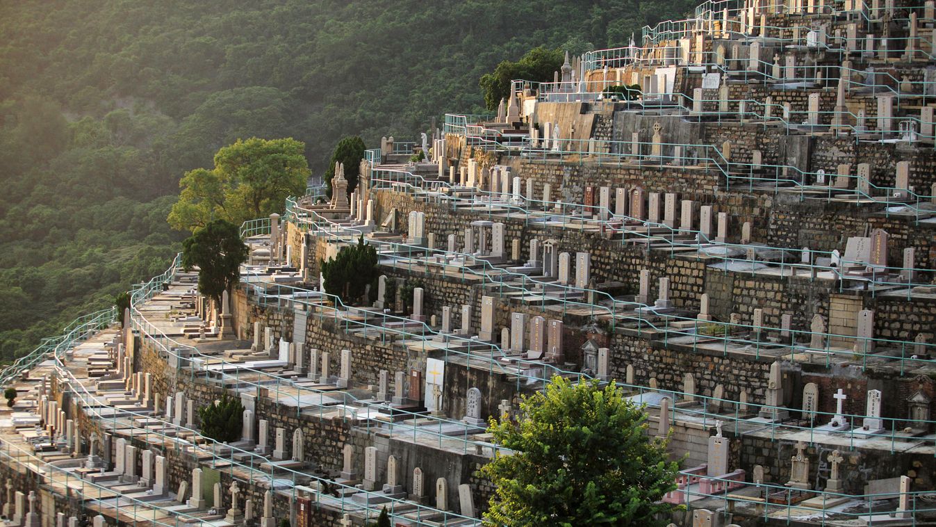 Pok Fu Lam, hong-kong, temető 