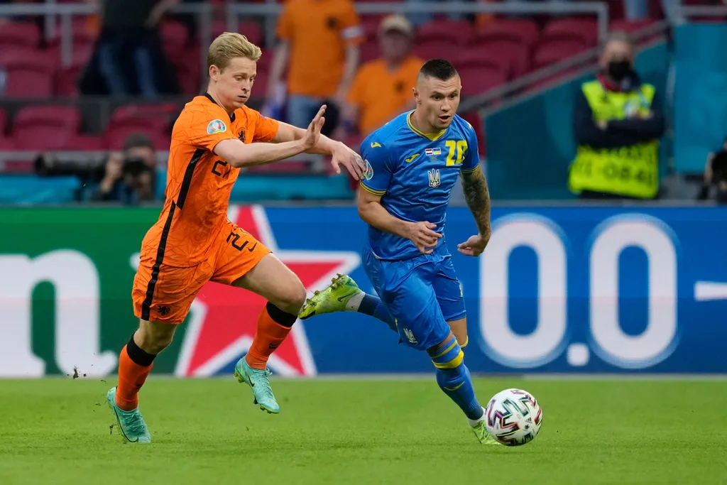 Hollandia - Ukrajna, Foci EB, labdarúgó Európa-bajnokság, Euro 2020, labdarúgás, csoportkör, C csoport, Johan Cruijff Arena, Amszterdam, 2021.06.13. 