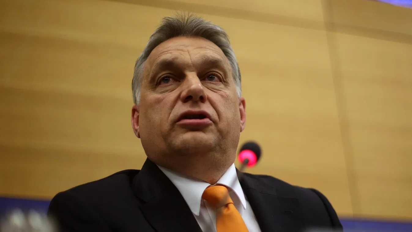 Orbán Viktor sajtótájékoztató az Európai Parlamentben 2015 május 19-én Orbán Viktor sajtótájékoztató az Európai Parlamentben 2015 május 19-én 