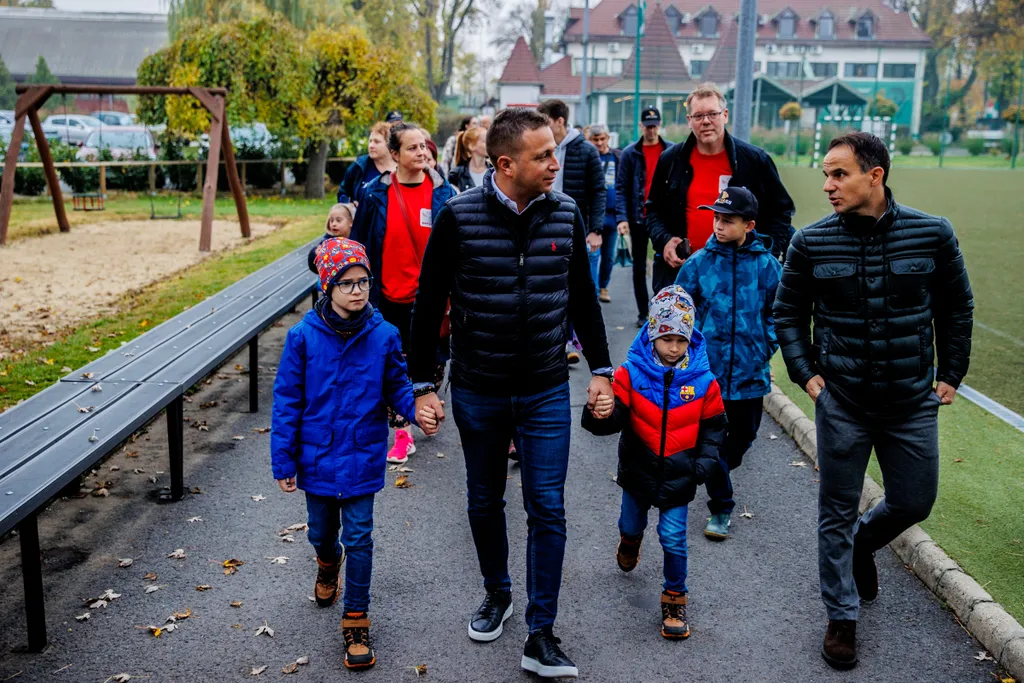 Ments Életet Közhasznú Alapítvány, találkozó, Fradi, Ferencváros, gyerek, gyerekek, futball, labdarúgás, közönség 