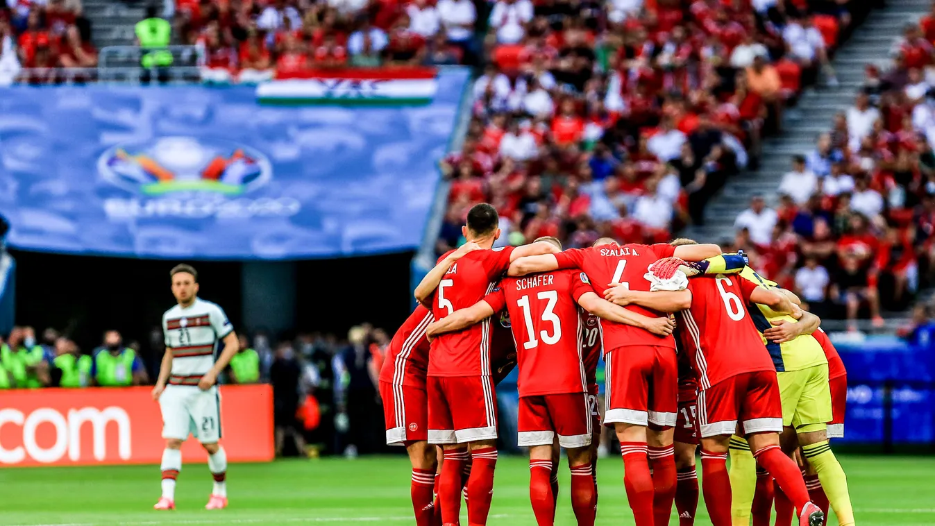 Magyarország - Portugália, Foci EB, labdarúgó Európa-bajnokság, Euro 2020, labdarúgás, csoportkör, F csoport, Puskás Aréna, Budapest, 2021.06.15. 