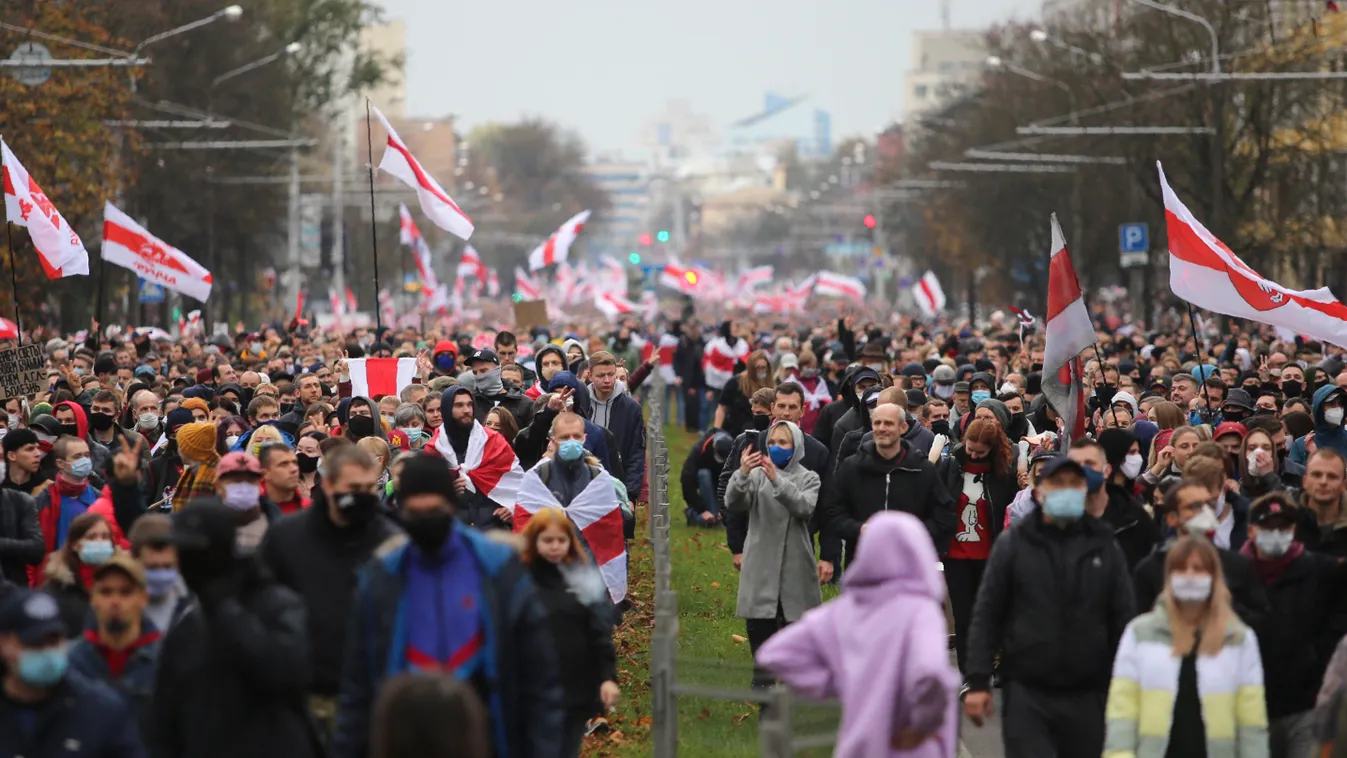 fehérorosz, tüntetés, fehéroroszország 