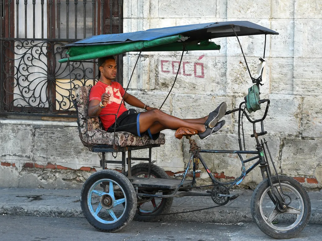 Cities of the world. Havana landscape HORIZONTAL everyday life 