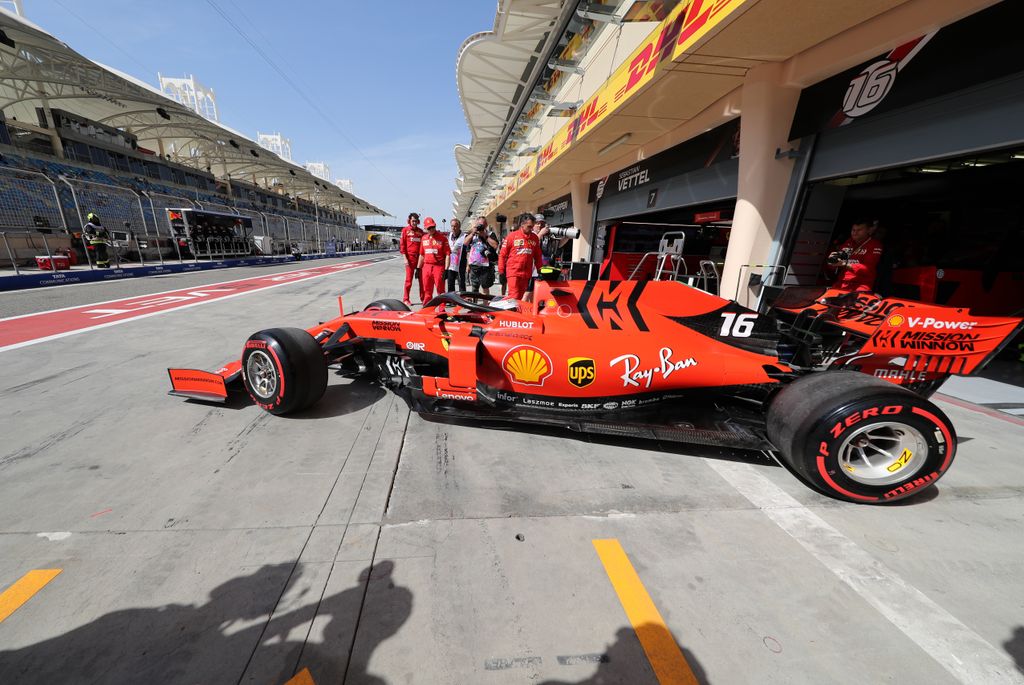 Forma-1, Bahreini Nagydíj, péntek, Charles Leclerc, Scuderia Ferrari 