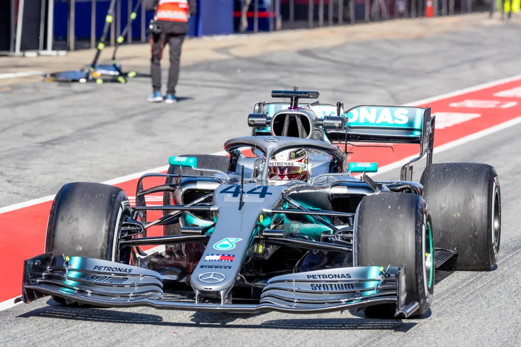 Forma-1, Barcelona, teszt, Lewis Hamilton, Mercedes-AMG Petronas 