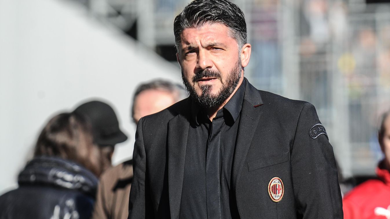 Frosinone Calcio v AC Milan - Serie A Gennaro Gattuso fbl ita seriea Frosinone Calcio AC Milan Serie A PLAYER competition event fan football player CHAMPIONSHIP official sport venue product 