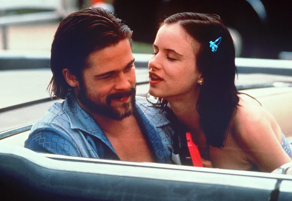Brad Pitt és Juliette Lewis az 1993-as Kalifornia című filmben 