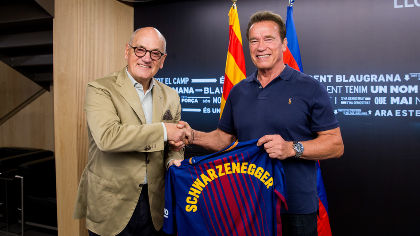 Arnold Schwarzenegger, FC Barcelona 