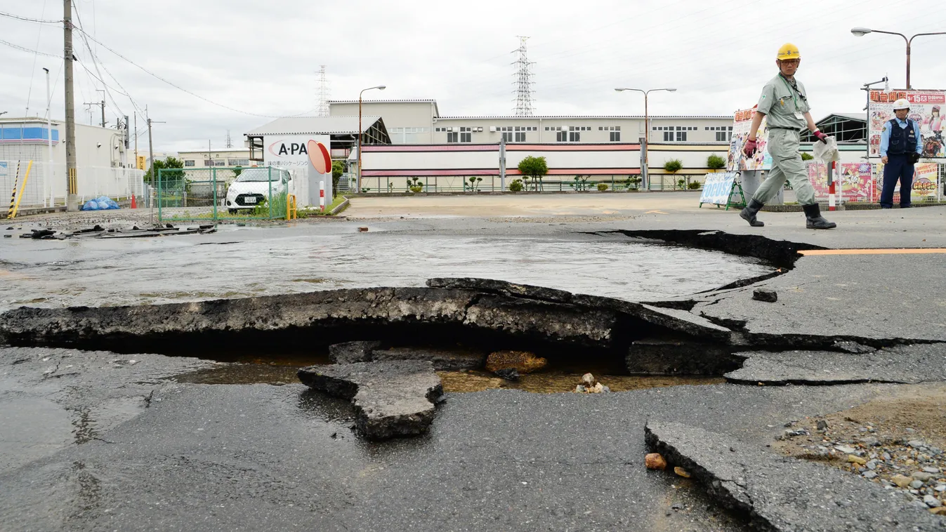 földrengés, Oszaka 