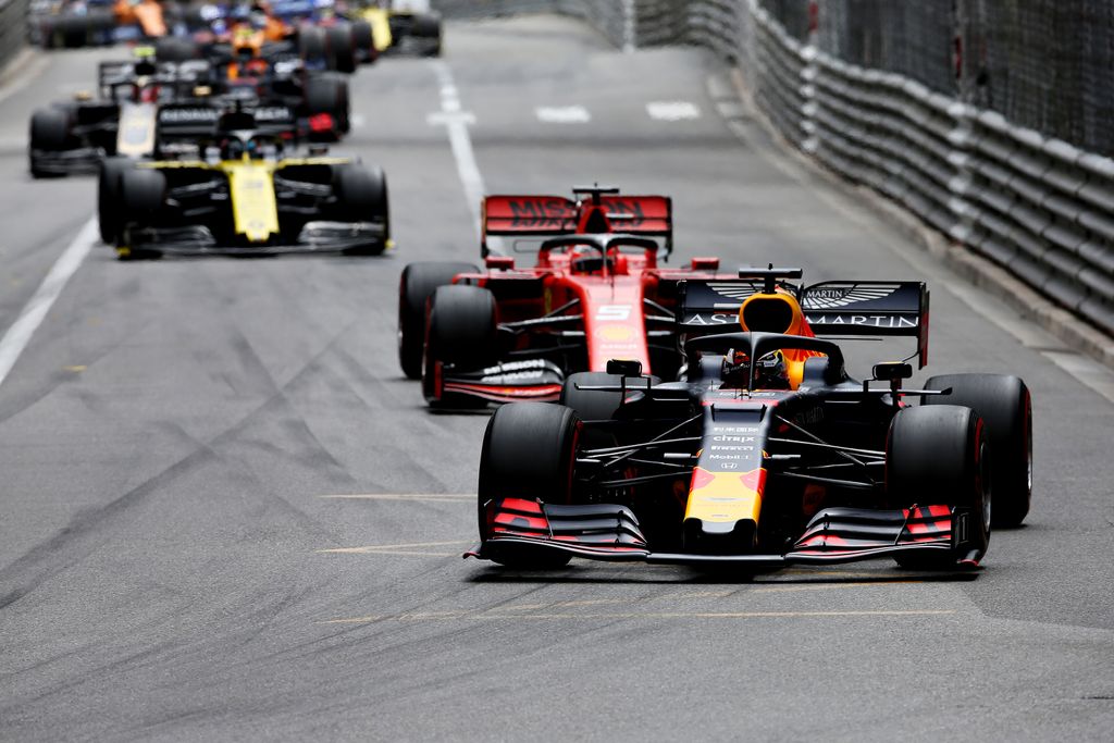 Forma-1, Monacói Nagydíj, Max Verstappen, Sebastian Vettel, Red Bull, Ferrari 