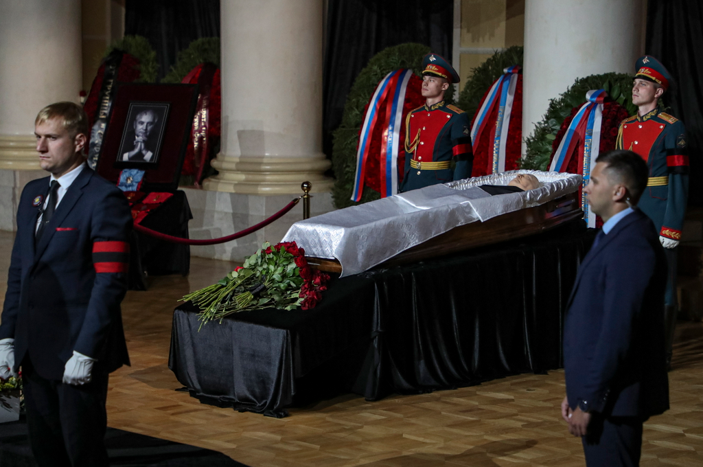 Gorbacsov Mihail, Gorbacsov Mihail temetése, temetés, egykori szovjet államfő, 2022.09.03. 