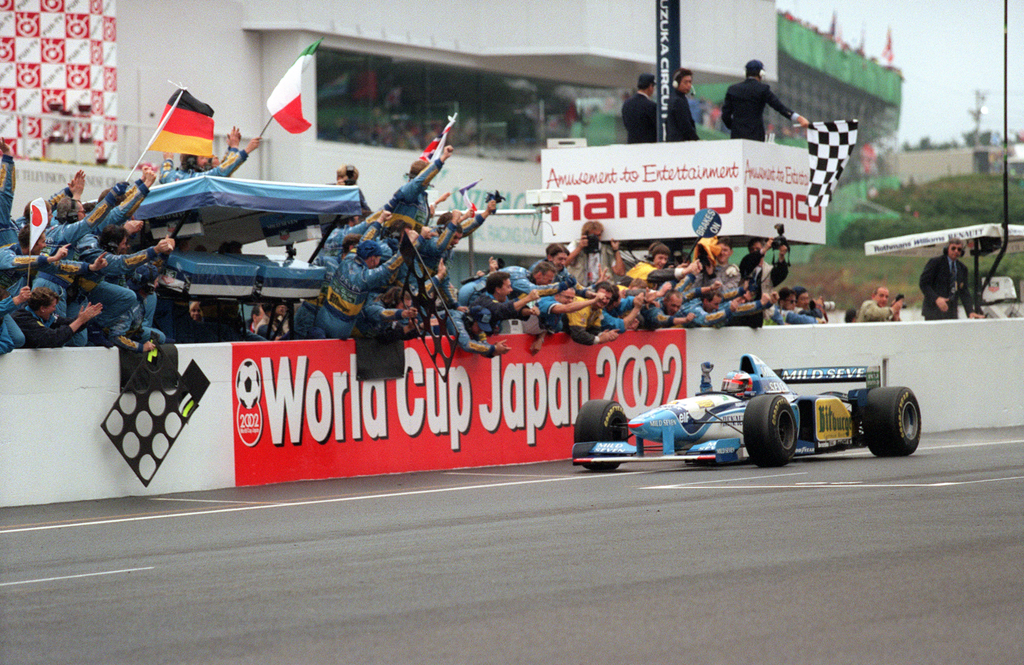 Forma-1, Michael Schumacher, Japán Nagydíj, 1995 