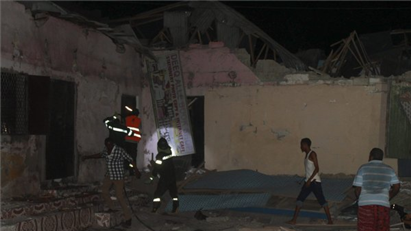 Terrortámadás Mogadishu al-Shabaab 