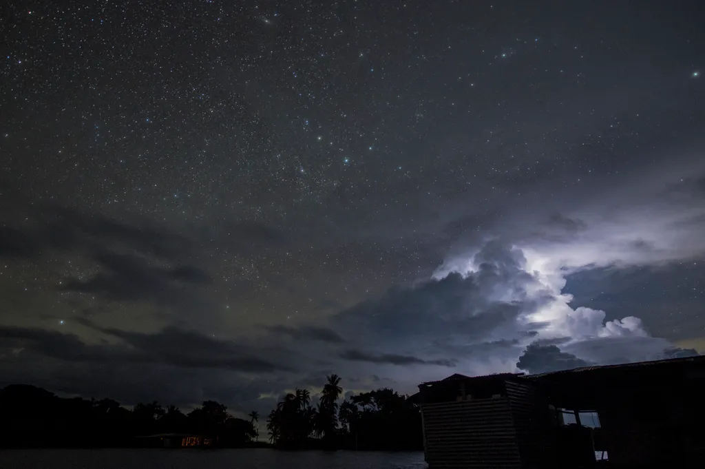 Catatumbói villámlás, Maracaibo-tó 