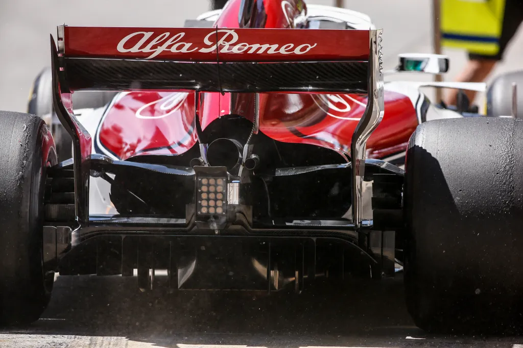 Forma-1-es szezonközi teszt, Barcelona, 1. nap, Antonio Giovinazzi, Alfa Romeo Sauber 