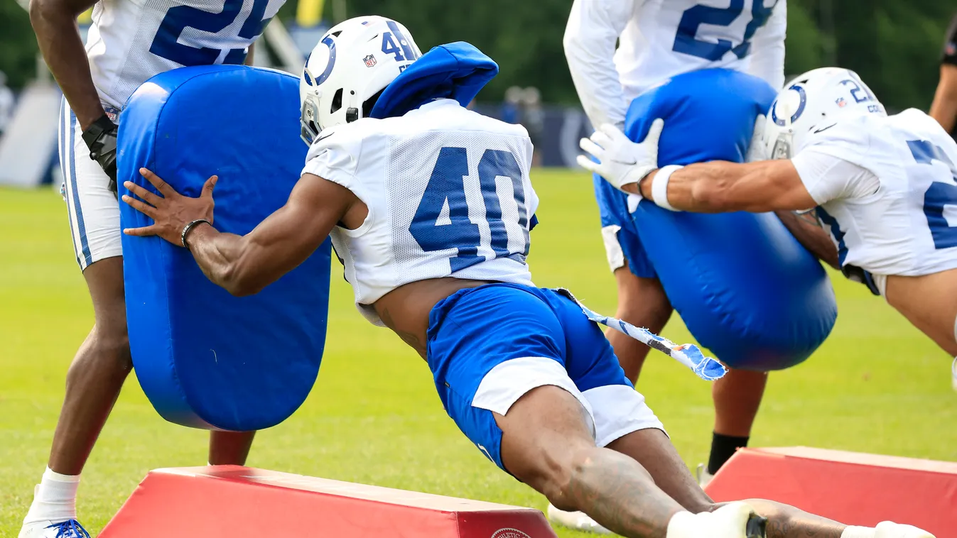 Indianapolis Colts Training Camp GettyImageRank2 nfl Horizontal SPORT AMERICAN FOOTBALL 