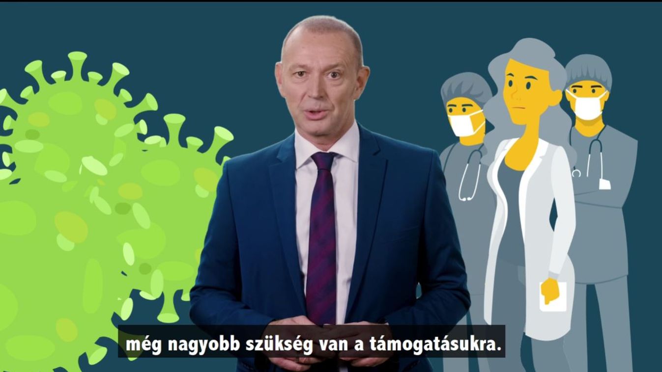Győrfi Pál, Axióma videó, karácsony, egészségügyi dolgozók támogatása, koronavírus 