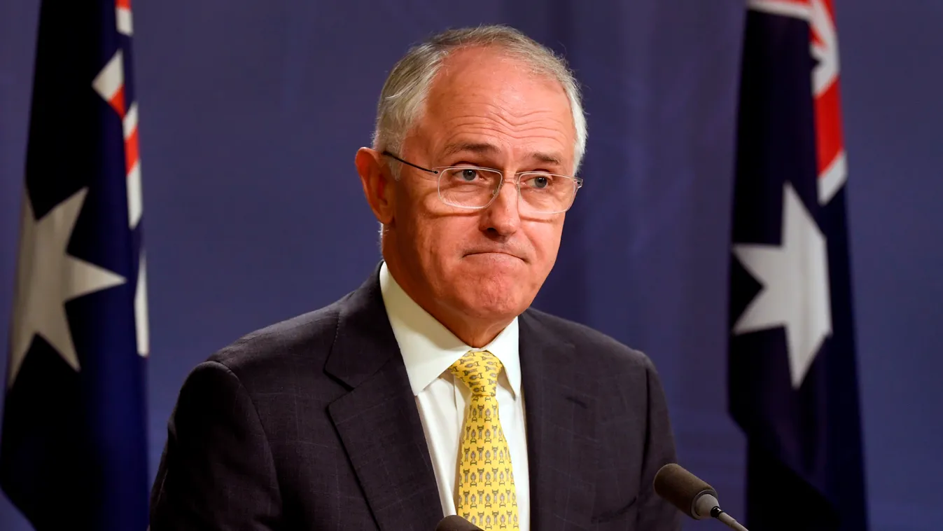 Horizontal Australia's Prime Minister Malcolm Turnbull speaks a press conference in Sydney on July 3, 2016, a day after the country's general election was held.
Australia was in political limbo after voters failed to hand Prime Minister Malcolm Turnbull t