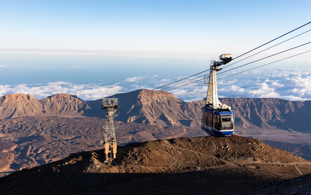 A Teide hegy Tenerife egyik legkülönlegesebb látványossága, vulkán, galéria, 2023 