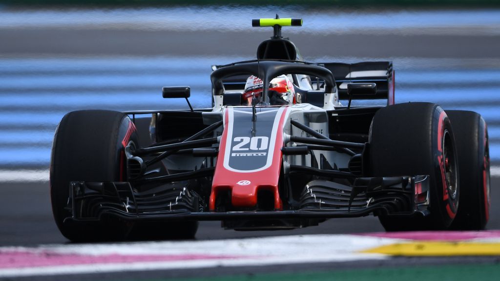 A Forma-1-es Francia Nagydíj pénteki napja, Kevin Magnussen, Haas F1 Team 