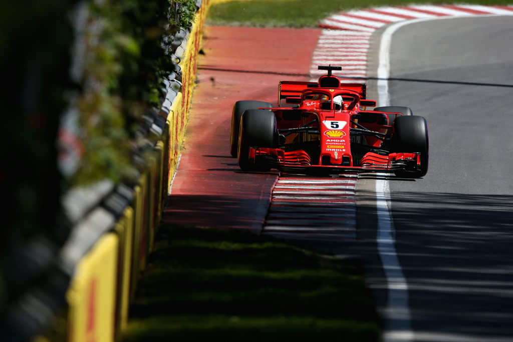 A Forma-1-es Kanadai Nagydíj szombati napja, Sebastian Vettel, Scuderia Ferrari 