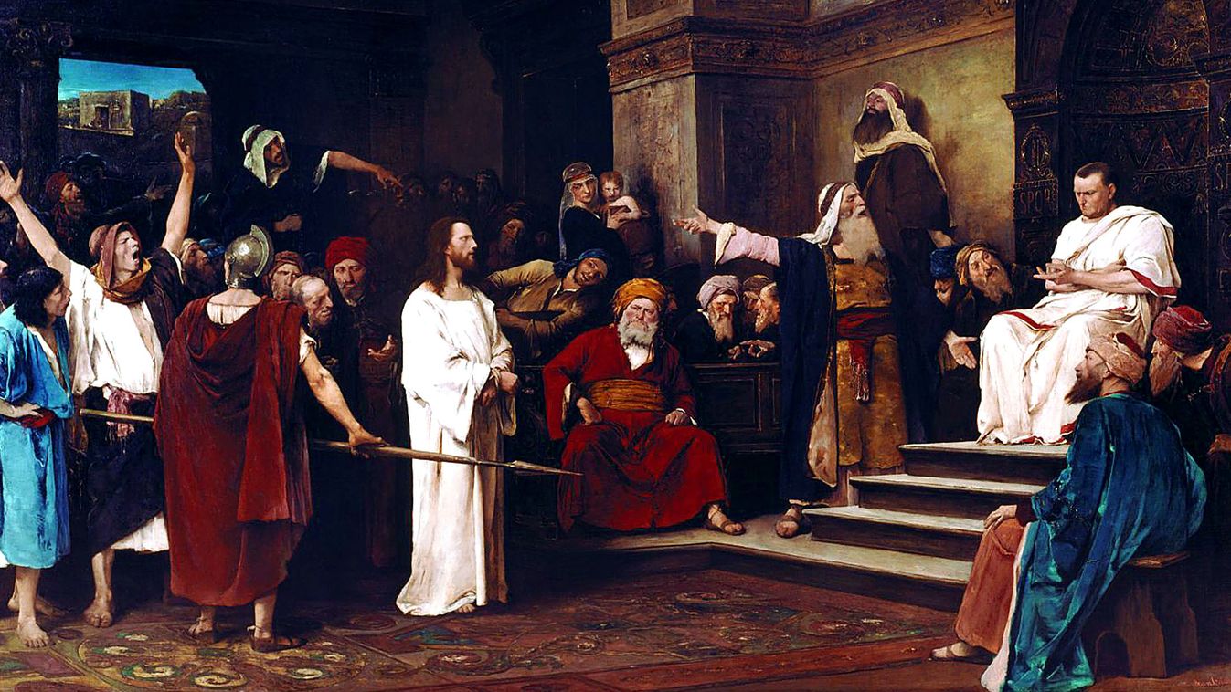 Krisztus Pilátus előtt, Munkácsy Mihály