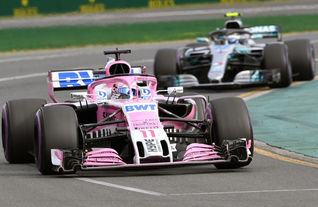 Forma-1, Ausztrál Nagydíj, Valtteri Bottas, Mercedes-AMG Petronas, Sergio Pérez, Force India 