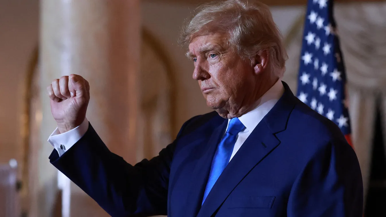 USA, félidős választások, amerika, Donald Trump Spends Midterm Election Night At Mar-a-Lago GettyImageRank2 