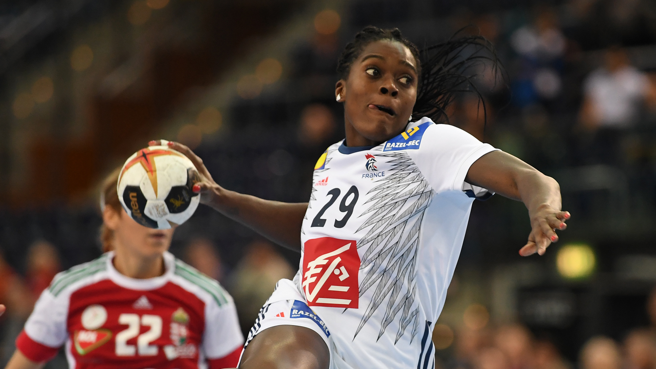 Women's handball - Hungary vs France HANDBALL womens WOMEN'S WORLD CUP WORLD CHAMPIONSHIP, Gnonsiane Niombla 