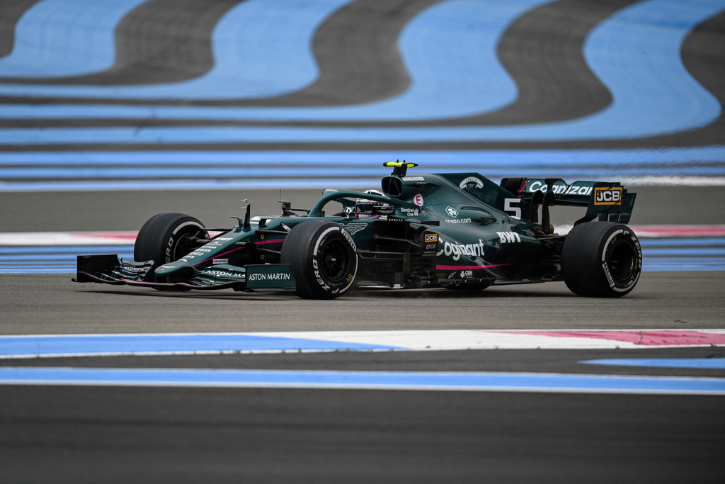 Forma-1, Francia Nagydíj, Sebastian Vettel, Aston Martin 