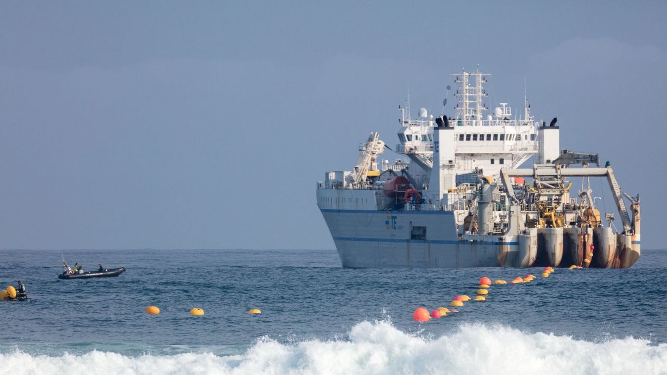 marea hajó óceán gerincvezeték netkábel 