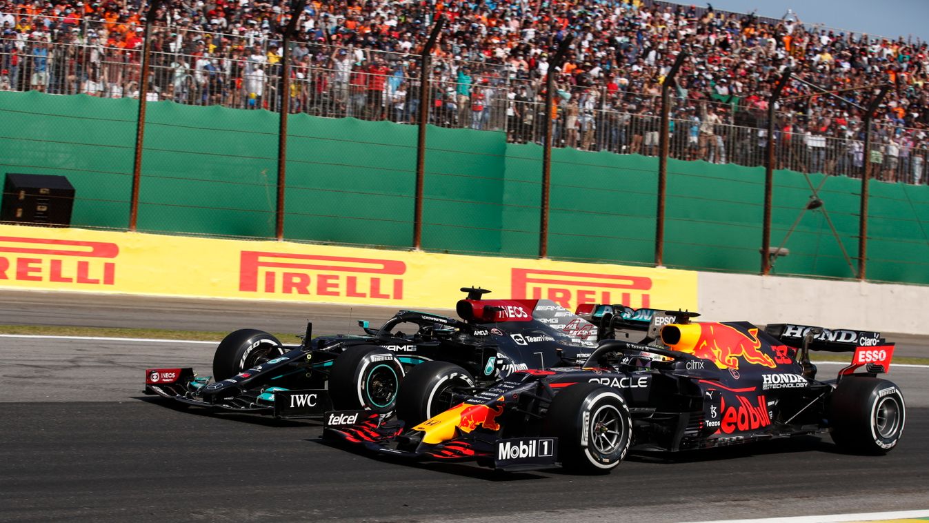 Forma-1, Sao Pauló-i Nagydíj, Lewis Hamilton, Mercedes, Max Verstappen, Red Bull 