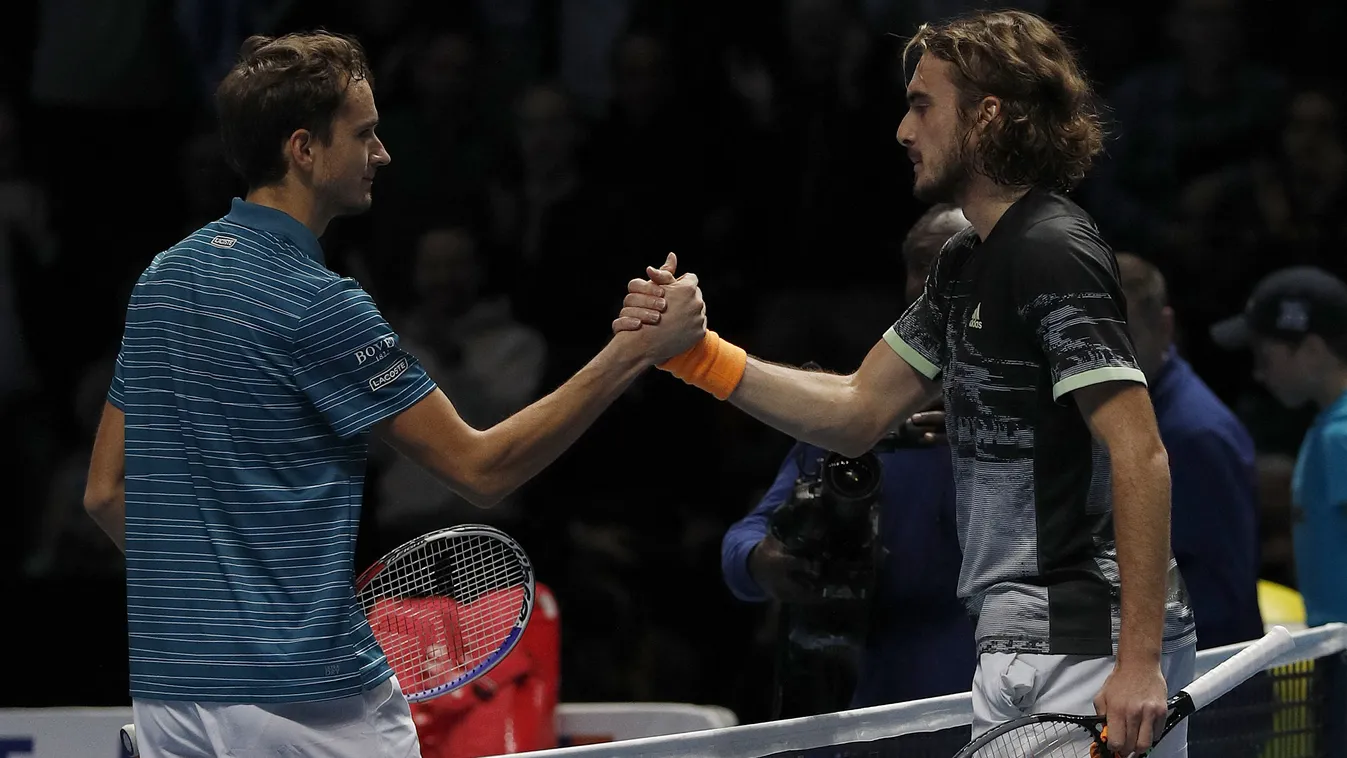 Daniil Medvedev Stefanos Tsitsipas Danyil Medvegyes Sztefanosz Cicipasz 