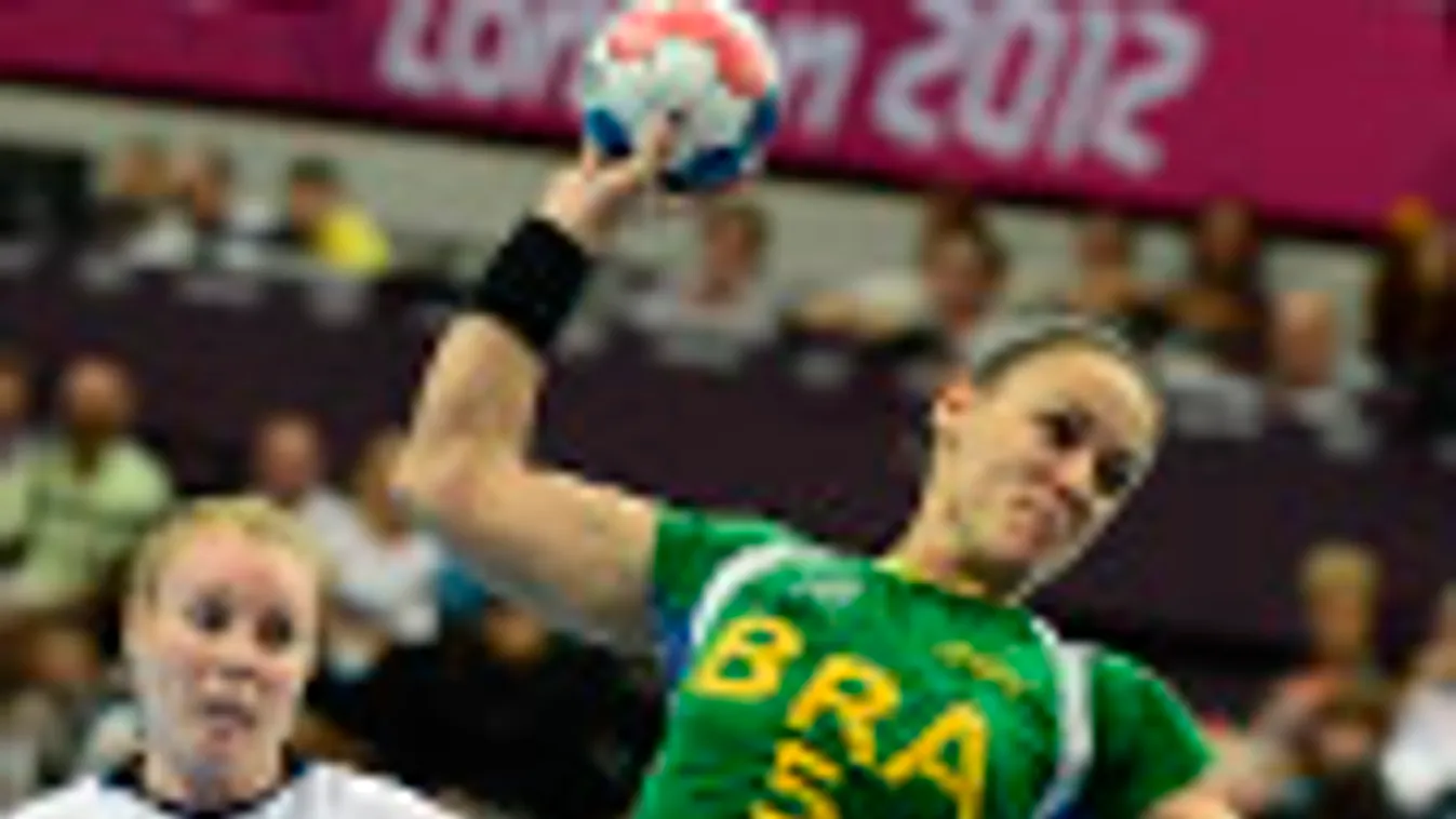 London 2012, olimpia, női klézilabda, Brazília-Norvégia, Karoline Dyhre Breivang, 