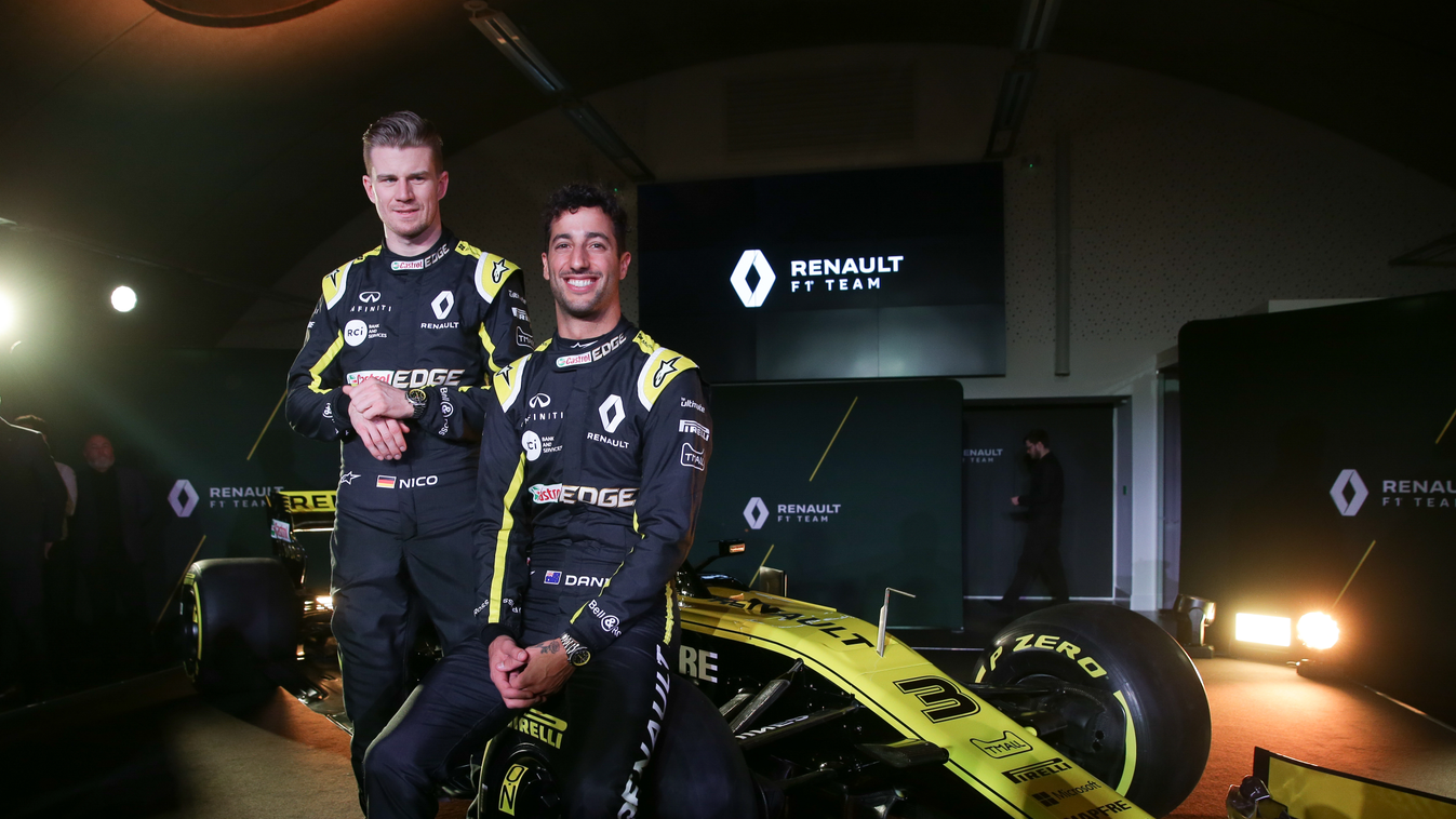 Forma-1, Nico Hülkenberg, Daniel Ricciardo, Renault F1 Team 