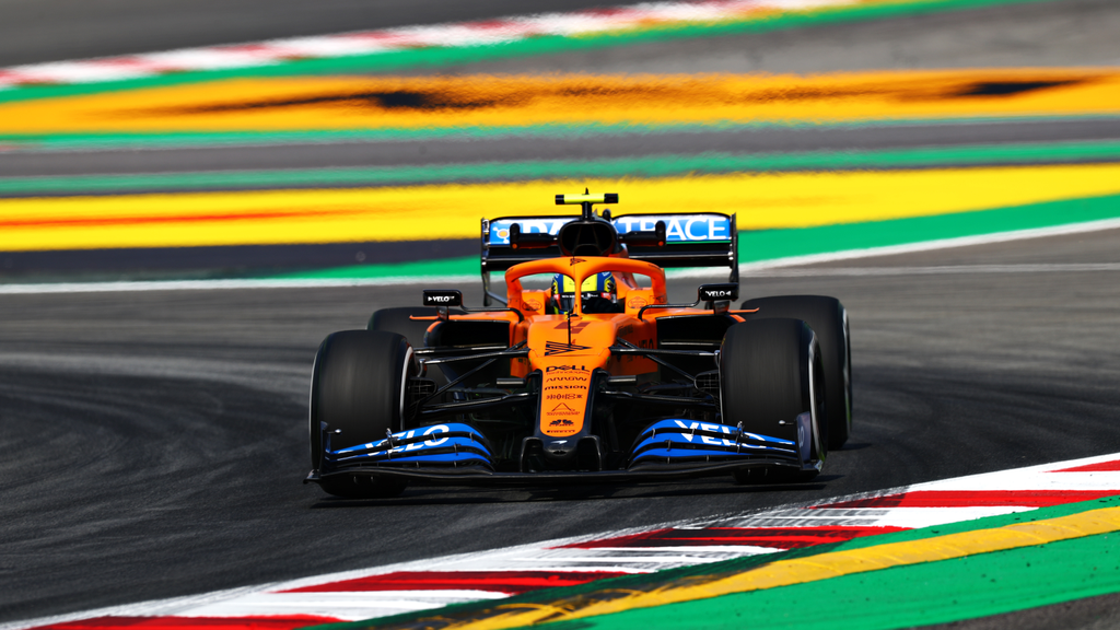 Forma-1, Lando Norris, McLaren, Spanyol Nagydíj 2020, péntek 