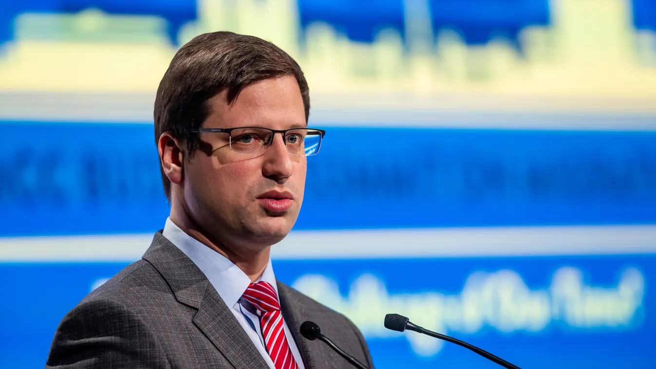 Gulyás Gergely Budapest Migráció Konferencia, Mathias Corvinus Collegium 